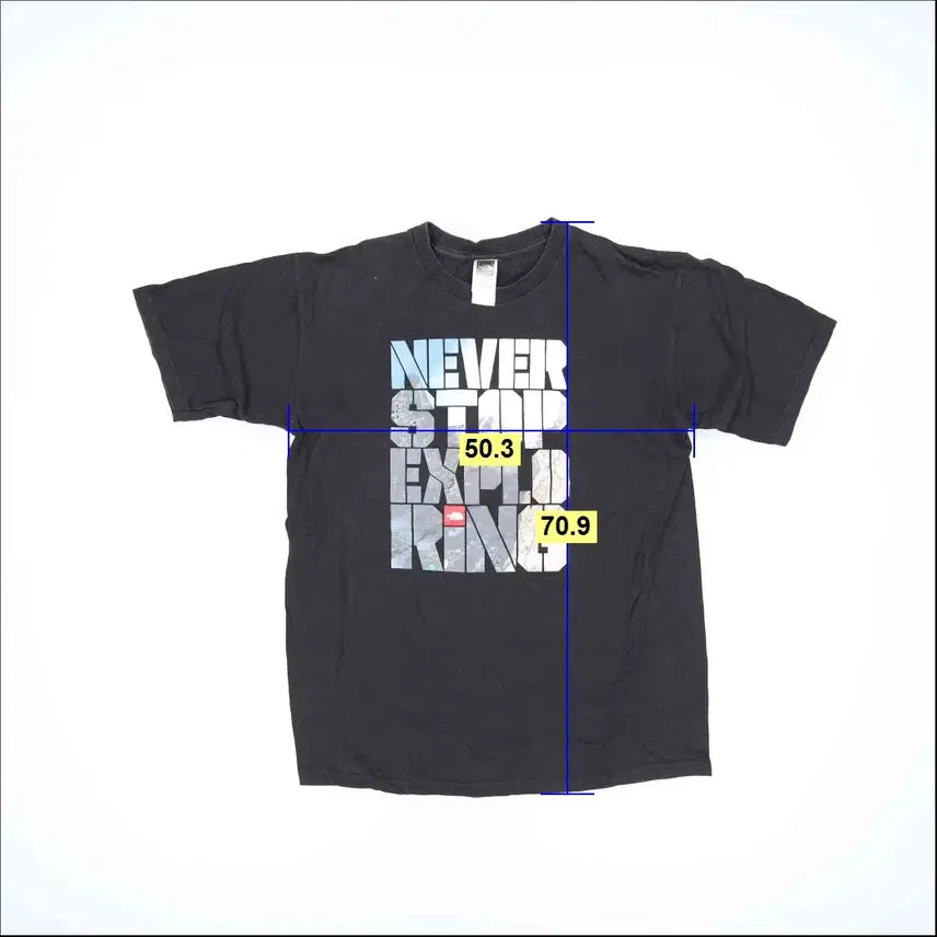 [SOLD OUT] M 노스페이스 프린팅 반팔티 0313H1