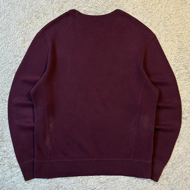 [BUNJANG] Polo Ralph Lauren Blue Pony Sweatshirt Burgundy (M) / [M] 폴로 랄프로렌 블루포니 맨투맨 버건디