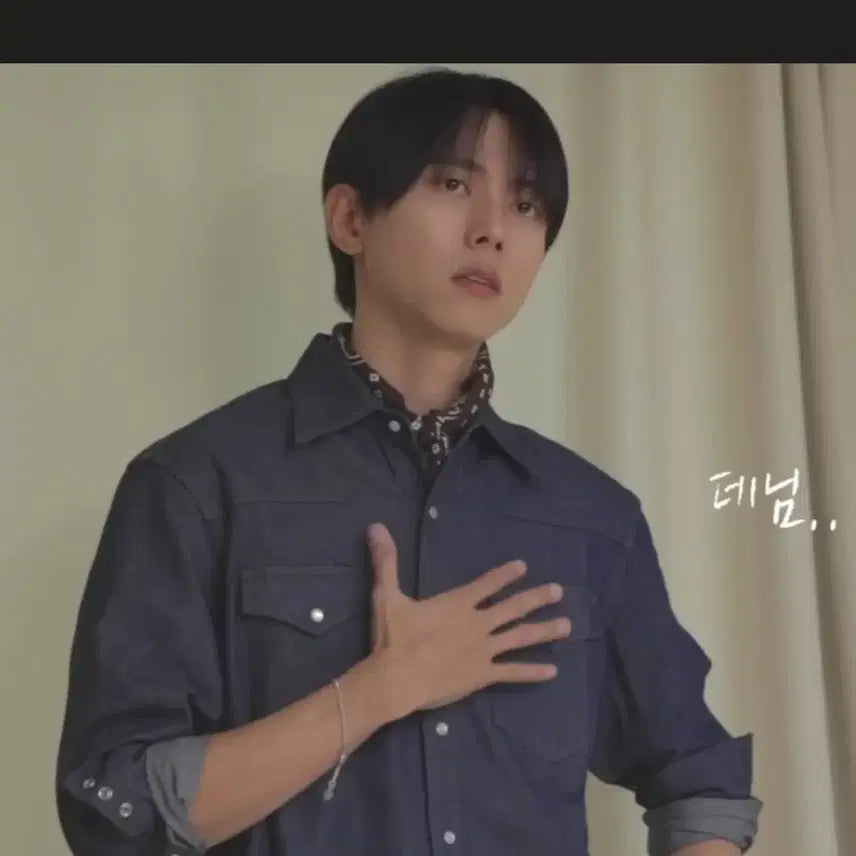 [BUNJANG] TONY WACK Washed Denim Western Shirt Light Blue XL / (주우재착용)토니웩 워싱 데님 웨스턴 셔츠 연청 XL