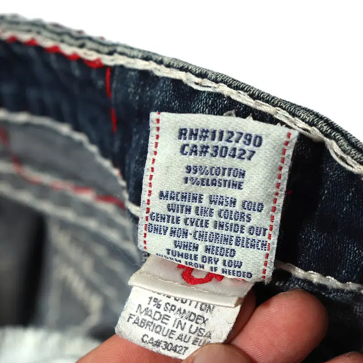 [SOLD OUT] TRUE RELIGION USA MADE 빌리슈퍼티 데님팬츠