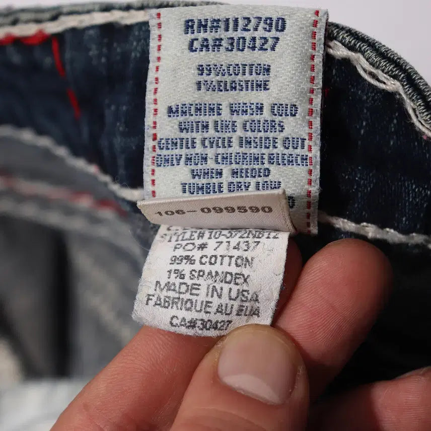 [SOLD OUT] TRUE RELIGION USA MADE 빌리슈퍼티 데님팬츠