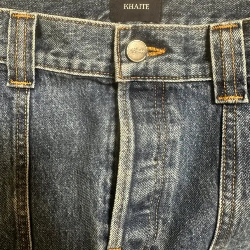 [BUNJANG] Khaite Genevieve Denim Skirt / Khaite 케이트 Genevieve Denim Skirt 새상품