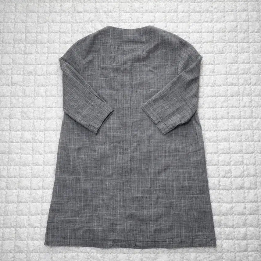 [BUNJANG] Pierre Cardin Check Long Jacket Dress Women&