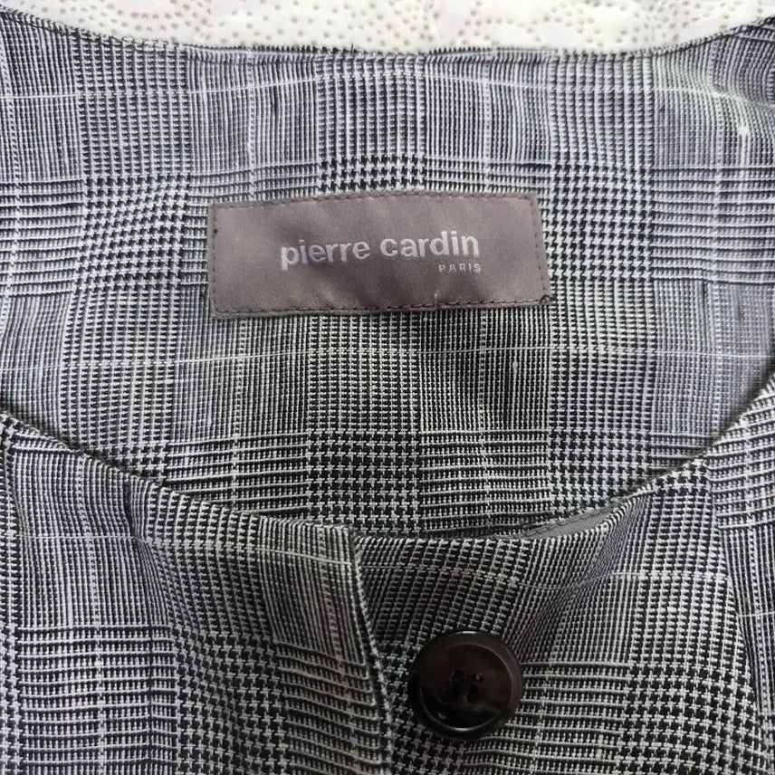 [BUNJANG] Pierre Cardin Check Long Jacket Dress Women&