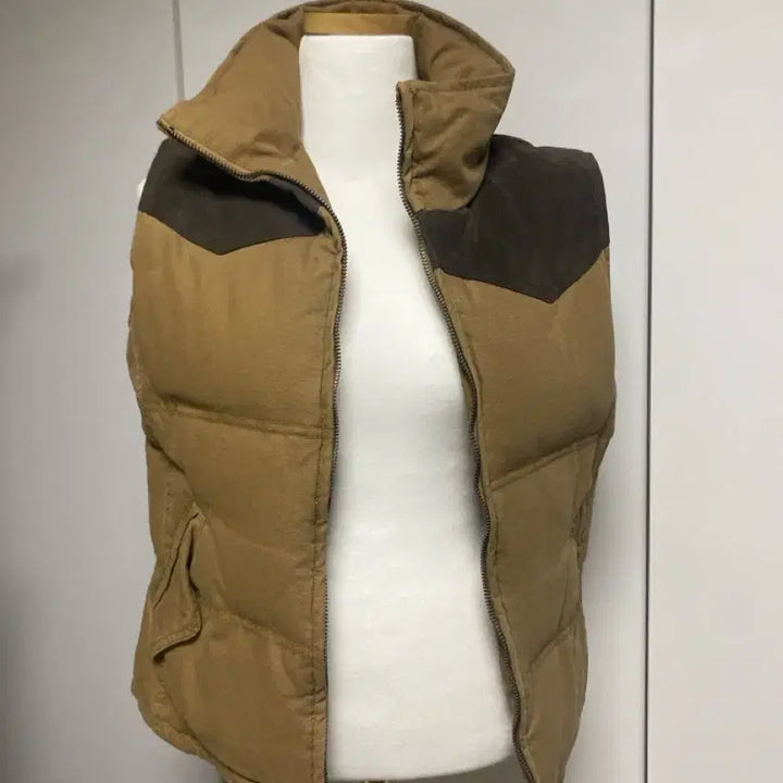 [BUNJANG] Massimo Dutti Brown Padded Vest / 마시모듀띠 브라운 패딩 조끼