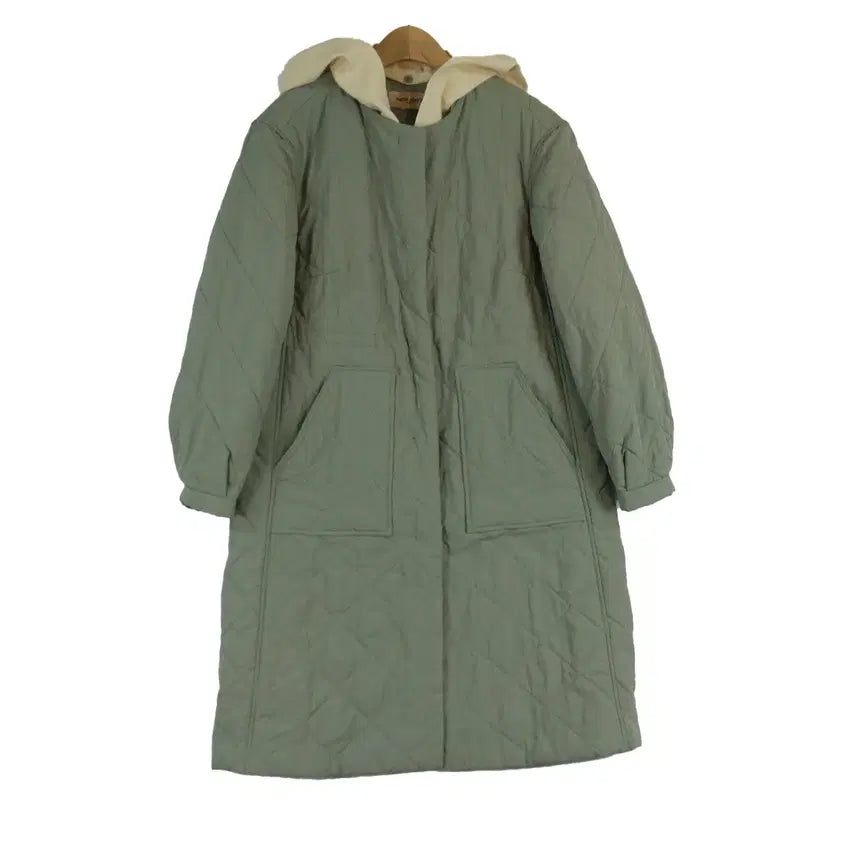 [BUNJANG] Marie Claire Quilted Coat Khaki Women&
