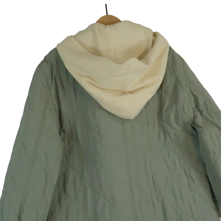 [BUNJANG] Marie Claire Quilted Coat Khaki Women&