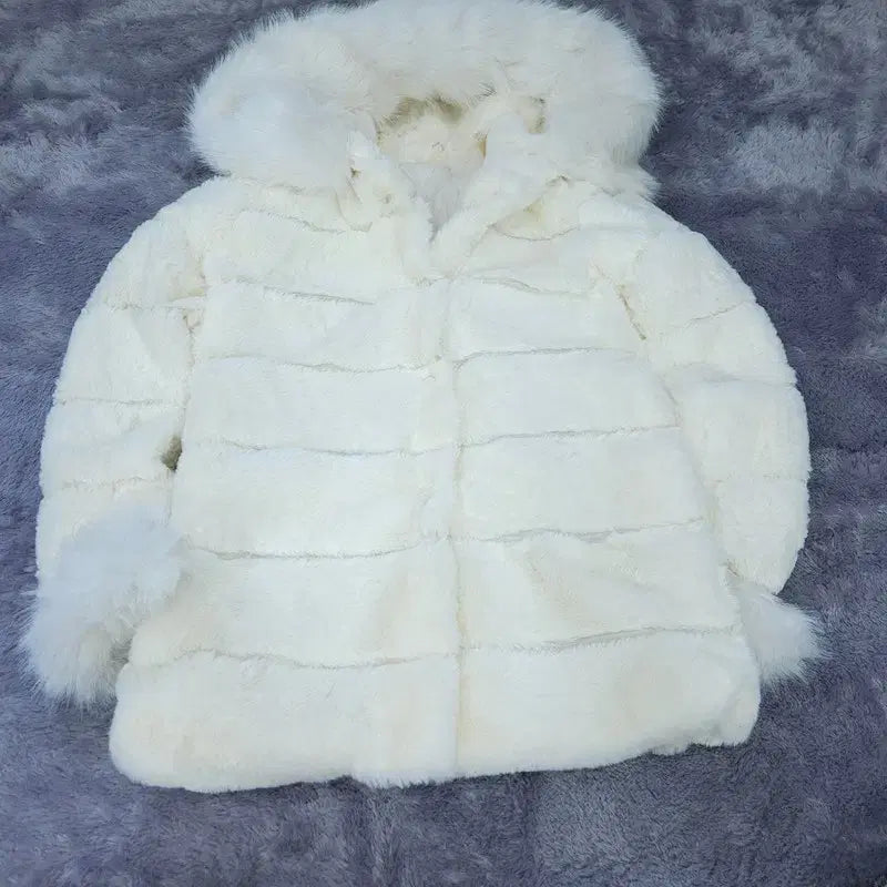 [BUNJANG] Vintage Fur Jacket / [M] 새상품 빈티지 털 자켓