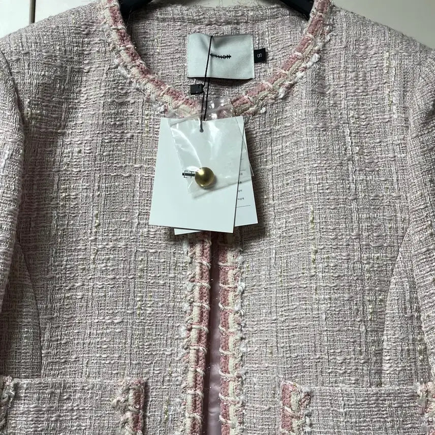 [BUNJANG] Etmont Tweed Cropped Jacket / 에트몽 트위드 자켓