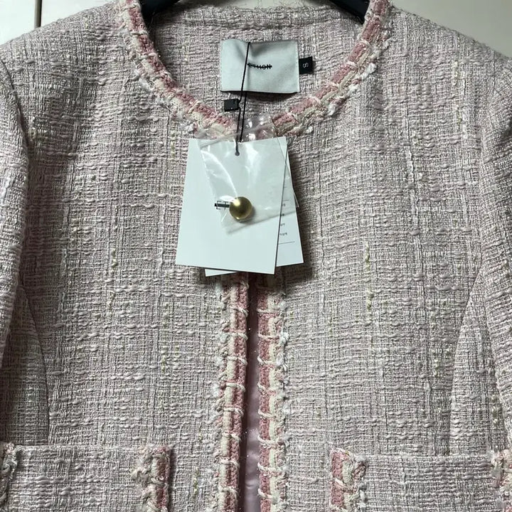[BUNJANG] Etmont Tweed Cropped Jacket / 에트몽 트위드 자켓