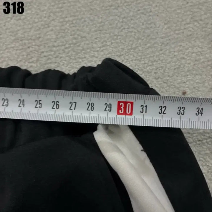 [BUNJANG] LifeWork Black Side Button Track Pants / 라이프워크 블랙 사이드 버튼 트랙 팬츠