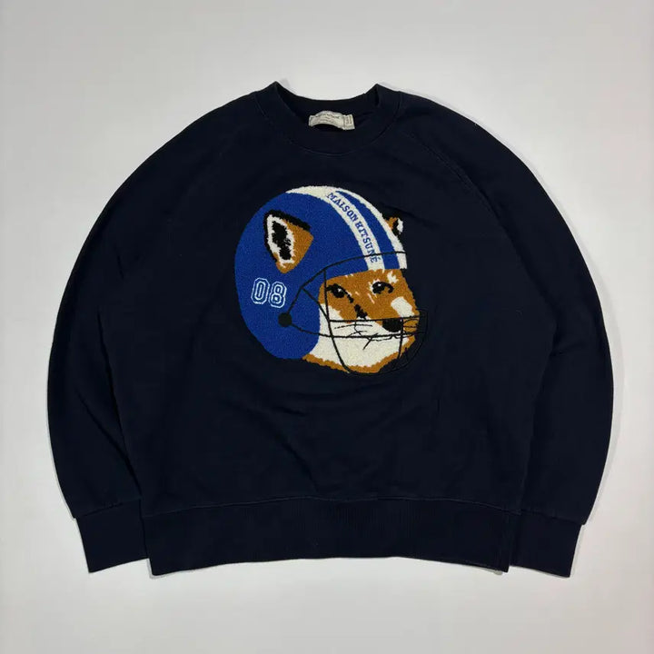 [SOLD OUT] 메종키츠네 폭스 그래픽 맨투맨 스웨트셔츠
