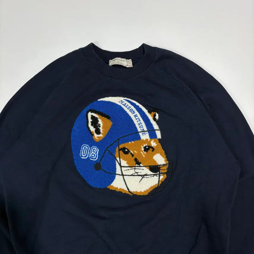 [SOLD OUT] 메종키츠네 폭스 그래픽 맨투맨 스웨트셔츠