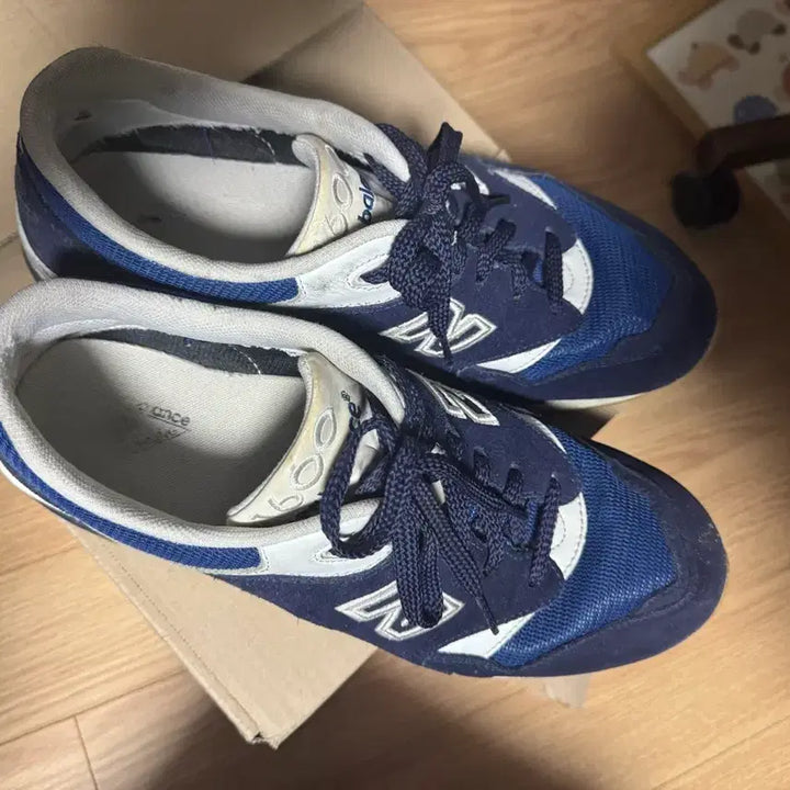 [BUNJANG] New Balance 1600 Navy Blue Vintage Sneakers / 뉴발란스 빈티지 1600 네이비 블루 스니커즈 판매