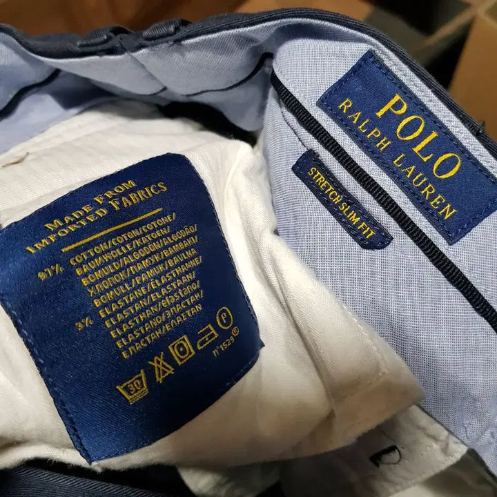 [BUNJANG] Polo Ralph Lauren Navy Cotton Pants / S - M/  폴로 랄프로렌 네이비 면팬츠/ 토318-낭