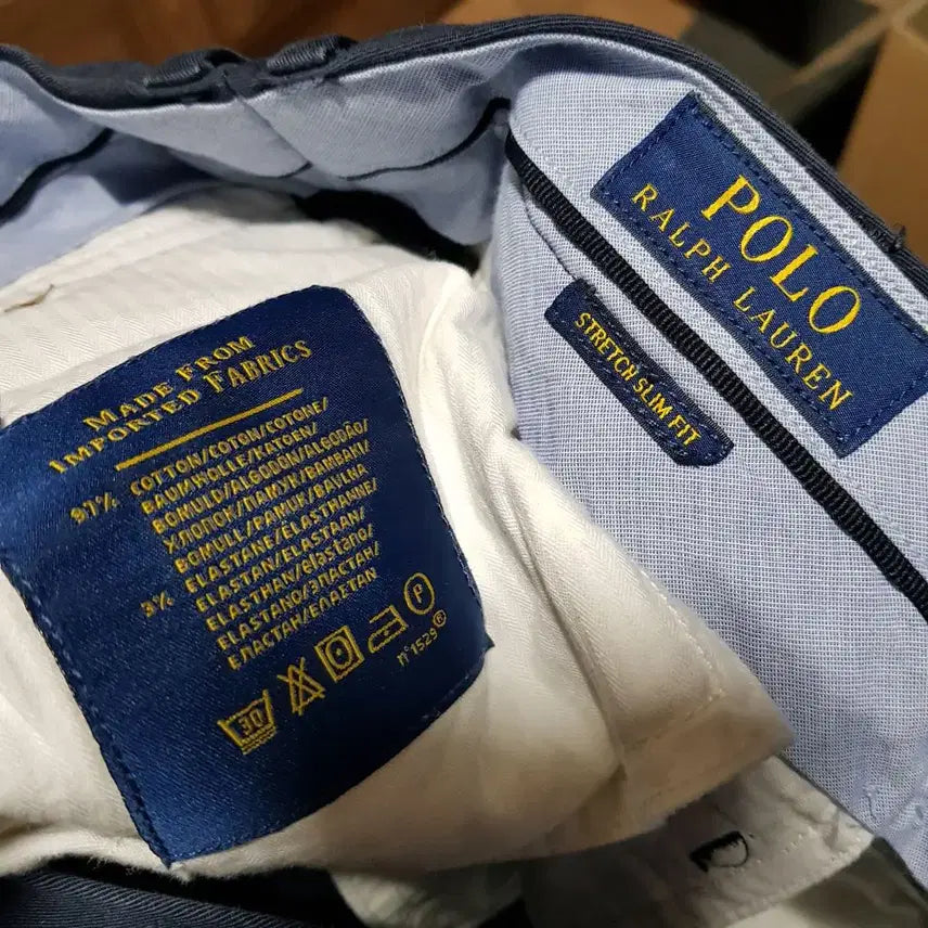 [BUNJANG] Polo Ralph Lauren Navy Cotton Pants / S - M/  폴로 랄프로렌 네이비 면팬츠/ 토318-낭