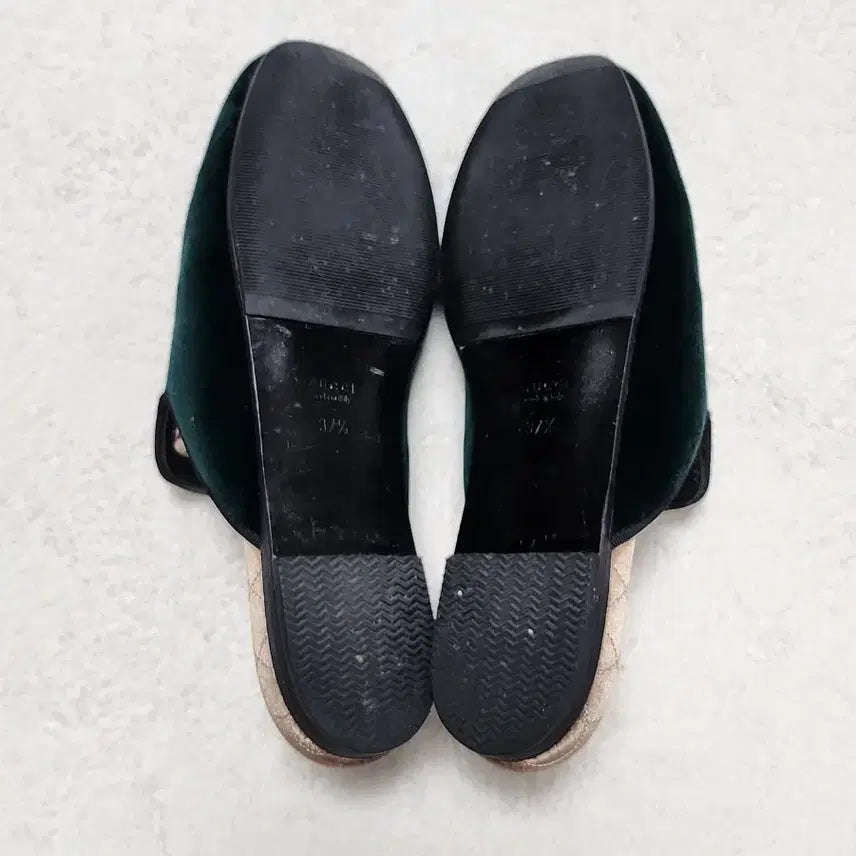 [BUNJANG] Gucci Crystal Velvet Snake Mules / 구찌 크리스탈 벨벳 스네이크 뮬37.5/240