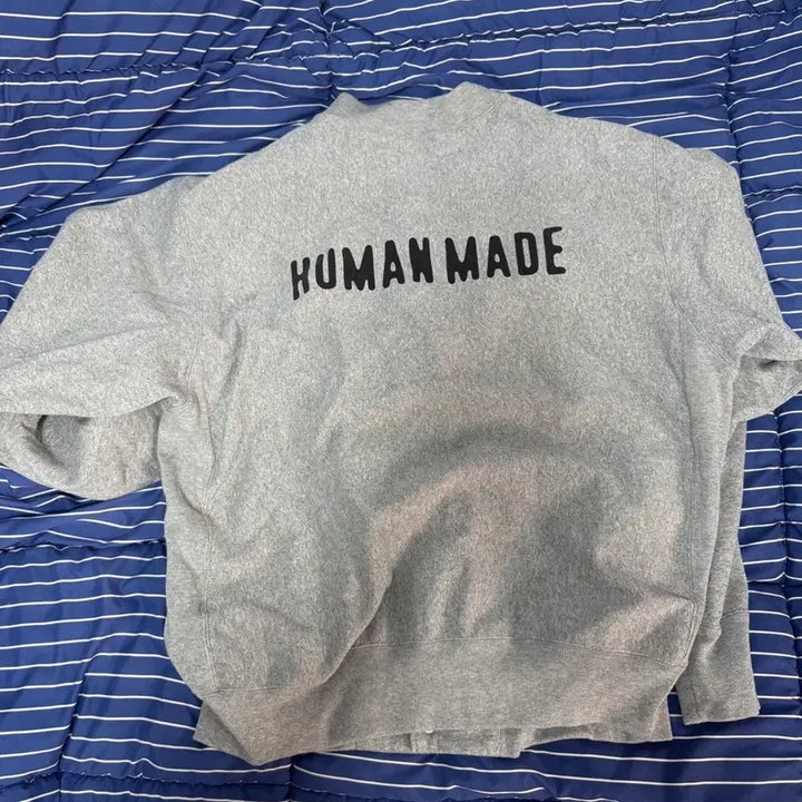 [BUNJANG] Human Made Sweat Cardigan Gray 2XL / 휴먼메이드 스웻가디건 그레이 2xl 판매합니다.