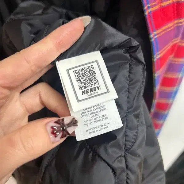 [BUNJANG] Nerdy NDY Padded Flannel Shirt Jacket (Red) / 라지 널디 엔디와이 패디드 플란넬 셔츠 자켓 레드