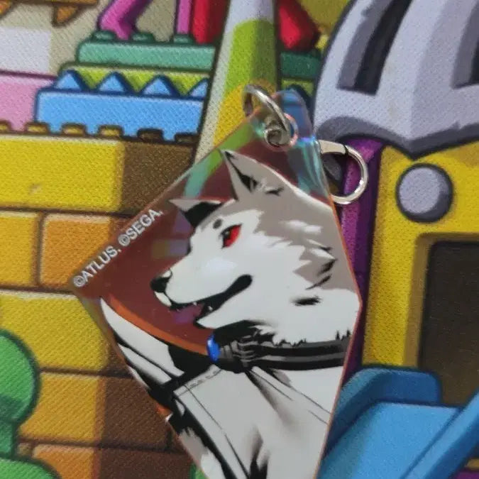 [BUNJANG] Persona 3 Reload Koromaru Acrylic Keyring / 페르소나 3 리로드 코로마루 아크릴 키링