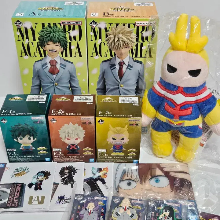 [BUNJANG] My Hero Academia Kuji Collection Bundle Set / 택포37) 나히아 쿠지 이어지는 마음 a상 b상 e상 미도리야 바쿠고