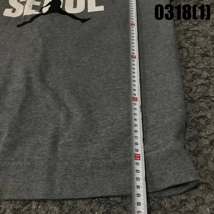 [SOLD OUT] 조던 서울 맨투맨 티셔츠 회색 XL