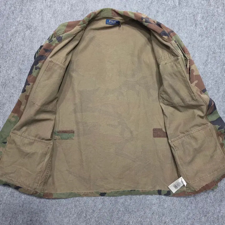 [BUNJANG] Polo Ralph Lauren Camouflage Military Jacket S / 폴로 랄프로렌 카모플라쥬 밀리터리 자켓 S