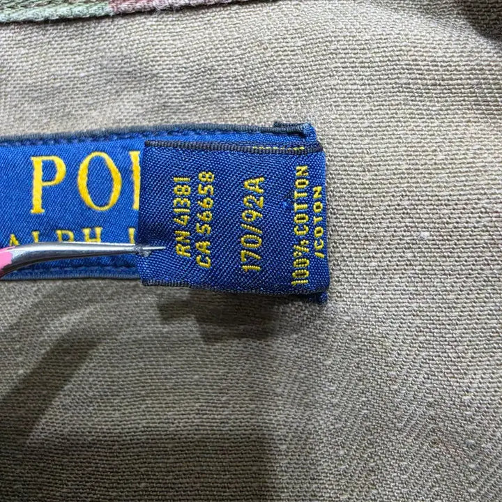 [BUNJANG] Polo Ralph Lauren Camouflage Military Jacket S / 폴로 랄프로렌 카모플라쥬 밀리터리 자켓 S