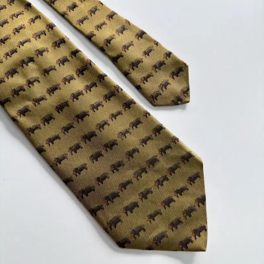 [BUNJANG] JIM THOMPSON Silk Tie 9.7cm / 짐 톰슨 (JIM THOMPSON) 실크 넥타이 9.7cm
