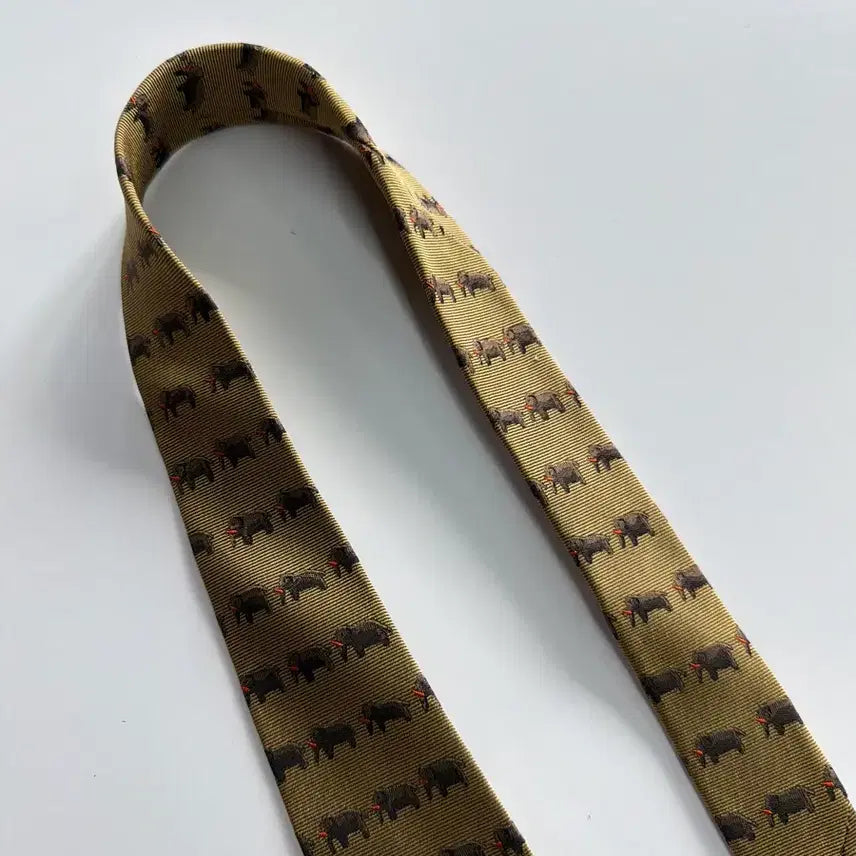 [BUNJANG] JIM THOMPSON Silk Tie 9.7cm / 짐 톰슨 (JIM THOMPSON) 실크 넥타이 9.7cm