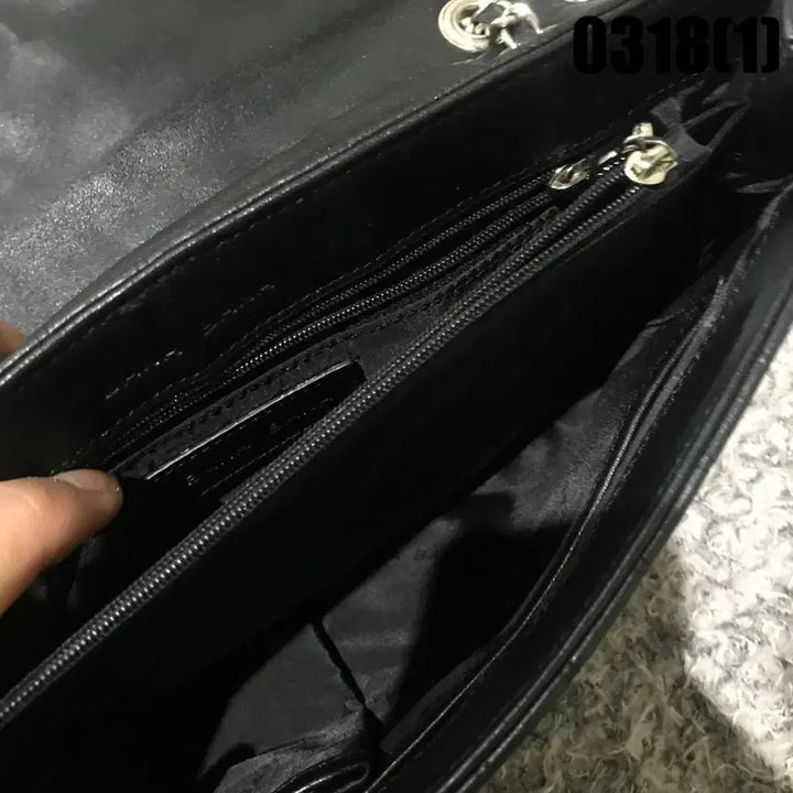 [SOLD OUT] 바나바나 블랙 퀼팅 체인 숄더백
