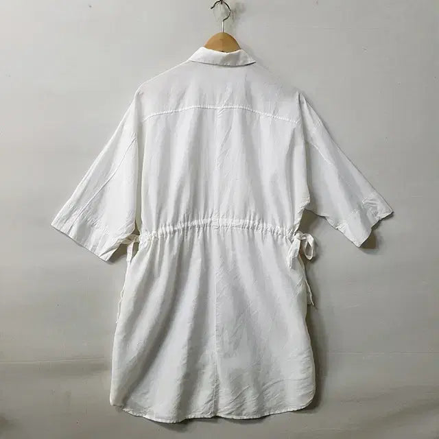 [BUNJANG] Uniqlo Linen Dress White / 유니클로 린넨 원피스 화이트