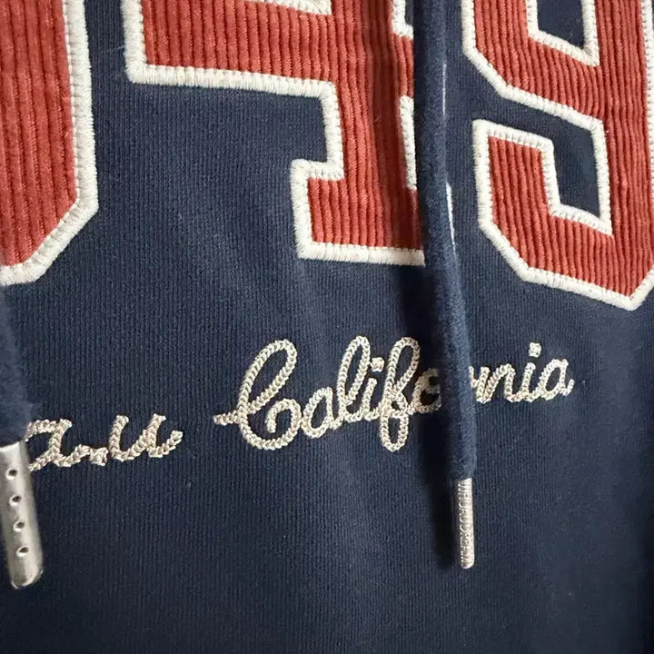 [BUNJANG] Who.A.U 1849 Navy Hoodie (S) / 후아유1849 후드 네이비 코듀로이 후드긴팔(s)