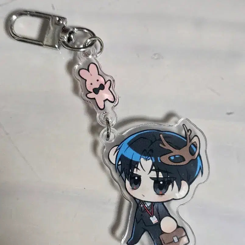 [BUNJANG] Goechul Kim Solo Acrylic Keyring / 괴담출근 괴출 솔음 아크릴 키링