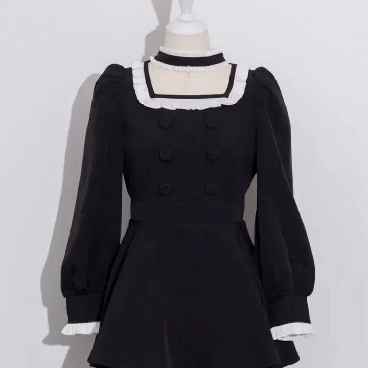 [BUNJANG] Pium Evelyn Dolly Setup Black / 피움 초커 돌리 셋업 블랙 pium 에블린 다리치 미셸 지뢰계 스나계
