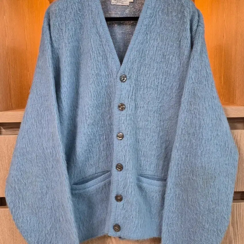 [BUNJANG] Campus 60s USA Mohair Cardigan (XL) / Campus 60s USA Fuzzy Mohair 가디건 (XL)
