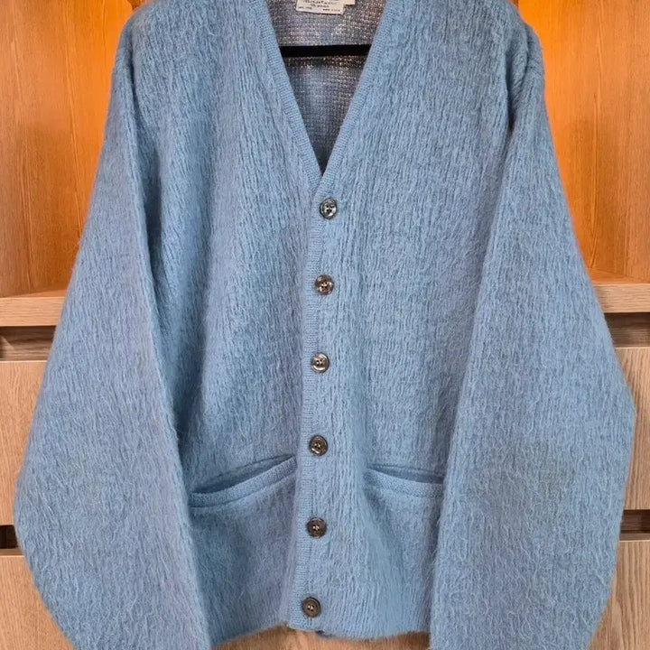 [BUNJANG] Campus 60s USA Mohair Cardigan (XL) / Campus 60s USA Fuzzy Mohair 가디건 (XL)