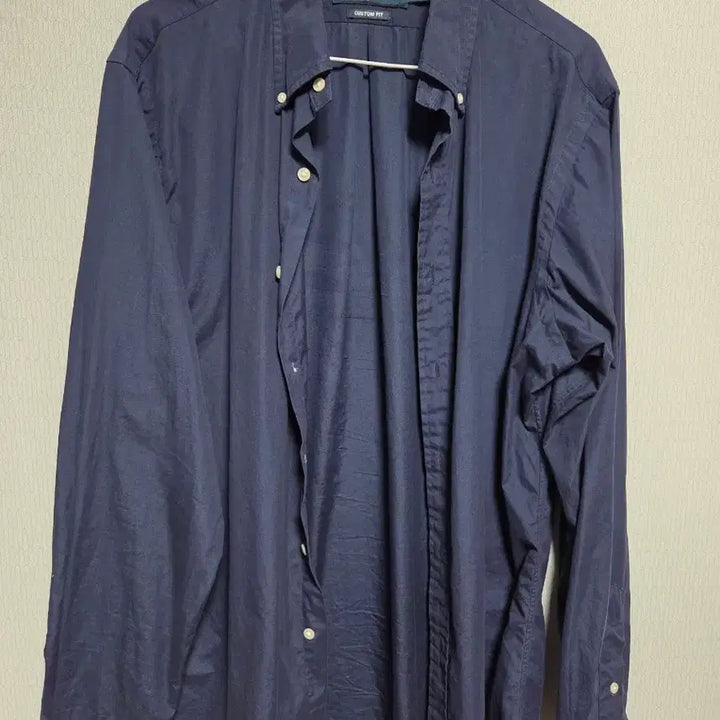 [BUNJANG] Polo Ralph Lauren Custom Fit Navy Shirt / L 폴로랄프로렌 남방 네이비 커스텀핏