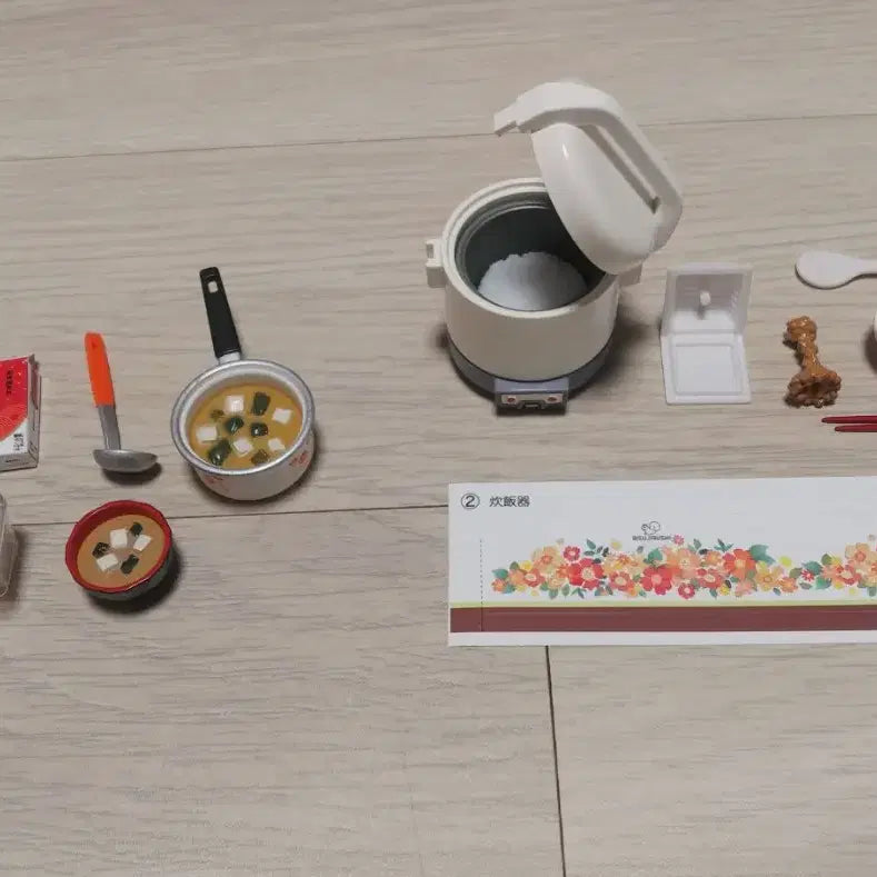 [BUNJANG] Re-Ment Kitchen Miniature Figures Bundle Set / 리멘트 주방 미니어처 피규어 일괄