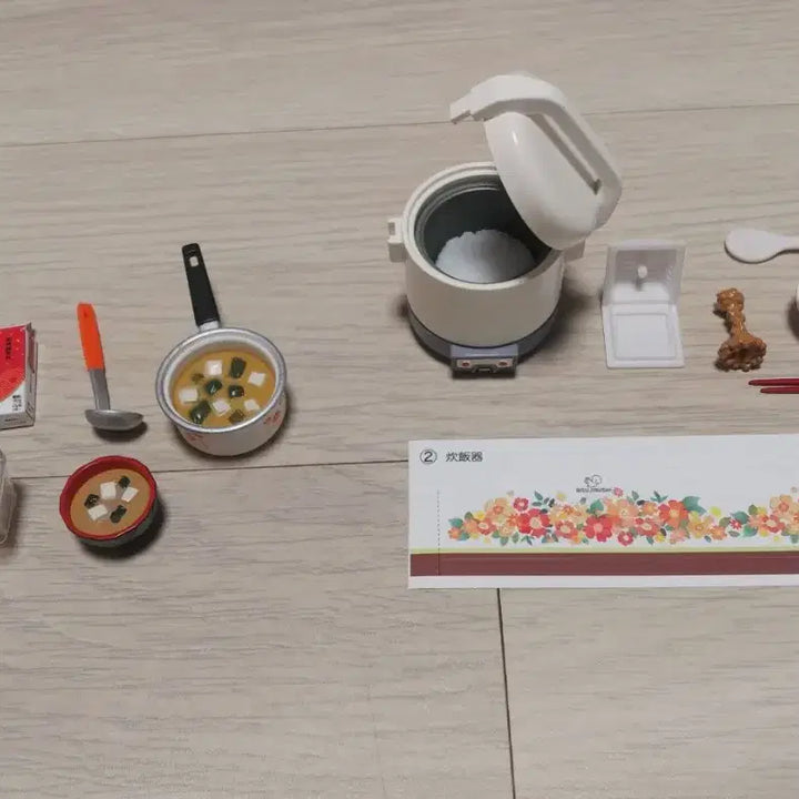 [BUNJANG] Re-Ment Kitchen Miniature Figures Bundle Set / 리멘트 주방 미니어처 피규어 일괄