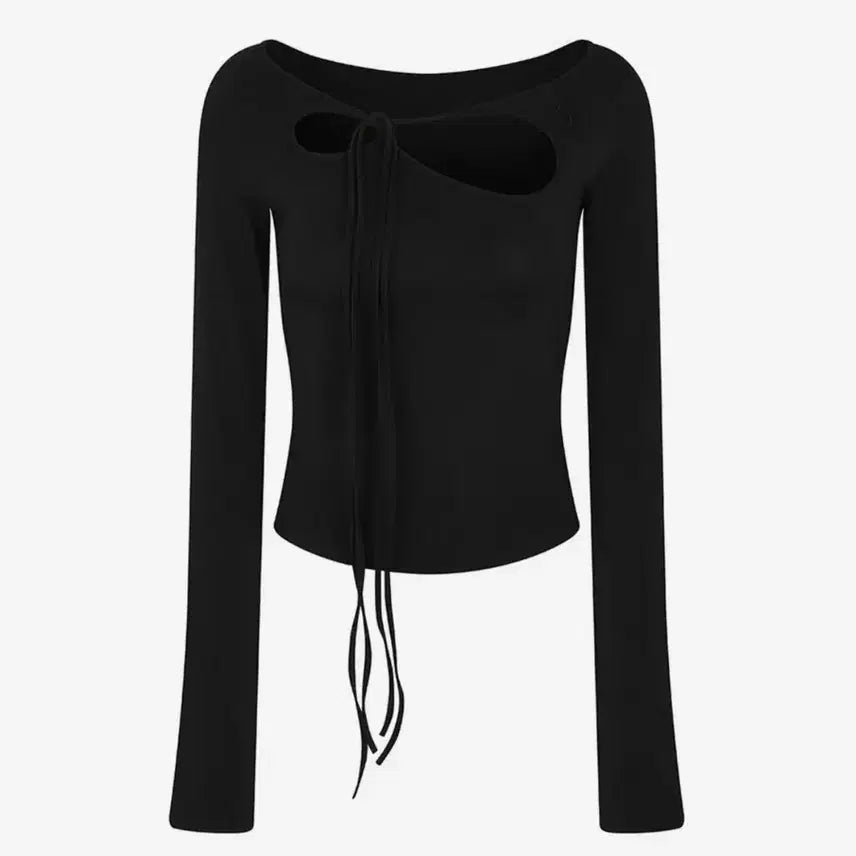 [BUNJANG] Pain or Pleasure Orchid Top Black M / 페인오어플레져 ORCHID TOP 오키드 탑 블랙 M