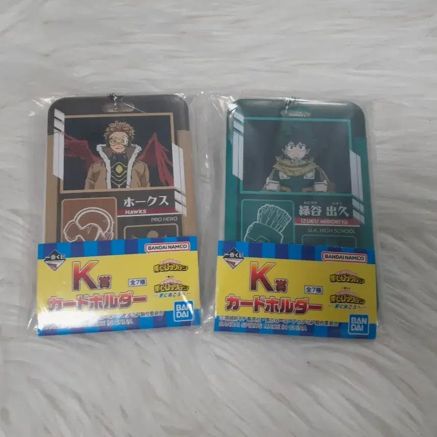 [BUNJANG] My Hero Academia Hawks &amp; Midoriya Card Holder / 나의 히어로 카드홀더 (호크스/미도리야)