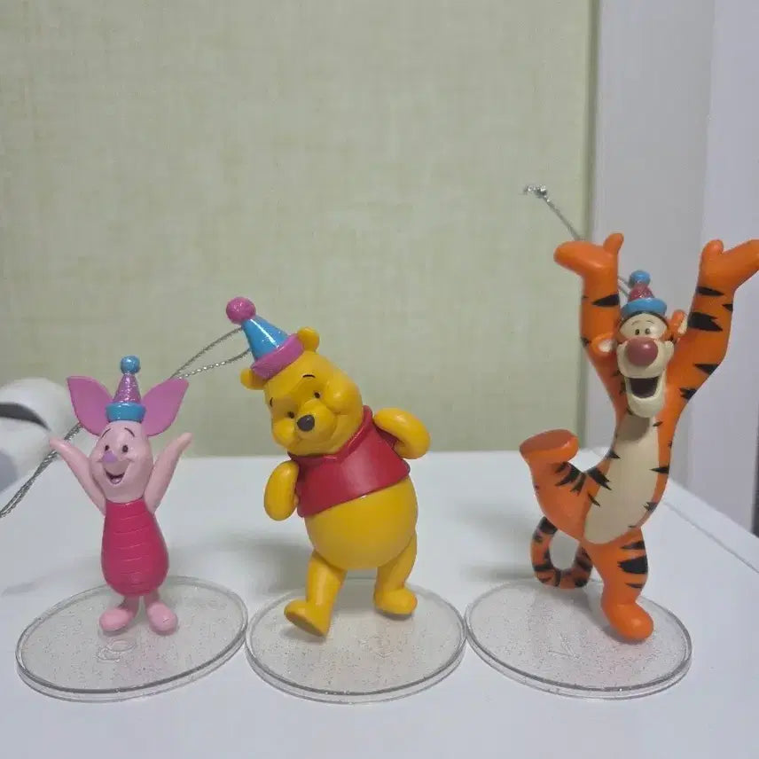 [BUNJANG] Disney Winnie the Pooh, Piglet, Tigger Figure Set / 디즈니 푸우/피글렛/티거 피규어 세트