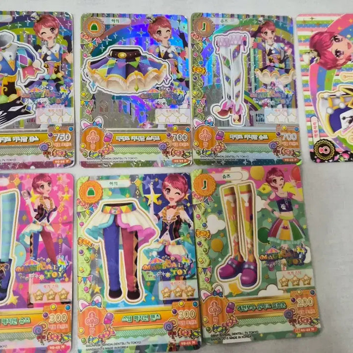[BUNJANG] Aikatsu! Amy Premium Cards Bundle Set / 아이엠스타 에이미 프레 카드 양도 7장
