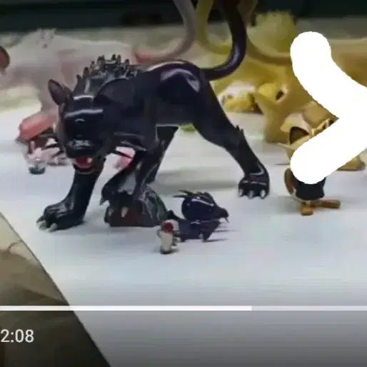 [BUNJANG] SUBA Studio Pokemon Scale World Series Meowth/Persian Evolution Set (Black) Resin Figure / (미개봉) 포켓몬 스케일월드 시리즈 나옹 진화조 (검정) 레진피규어