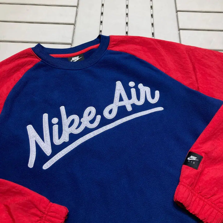 [BUNJANG] Nike Fleece Windbreaker Sweatshirt / [M]나이키 후리스 바람막이 맨투맨 0339