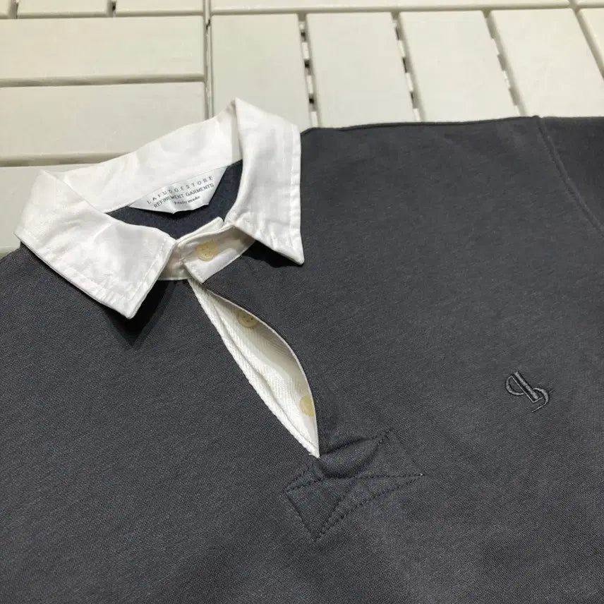 [BUNJANG] Rapfaistore Brushed Fleece Collar Sweatshirt / [S]라퍼지스토어 기모 카라 맨투맨 0342