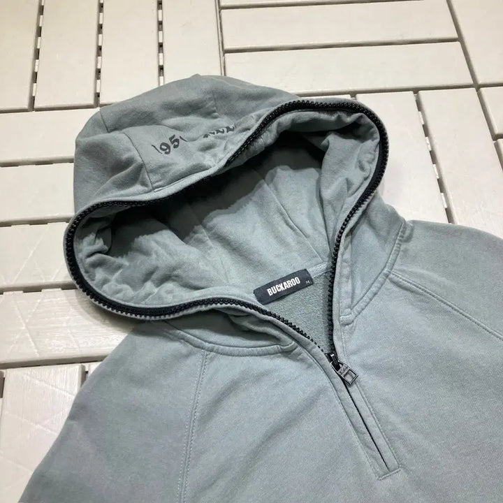 [BUNJANG] Buckaroo Zipper Back Printing Street Hoodie 0346 / [M]버커루 지퍼 백프린팅 스트릿 후드 0346
