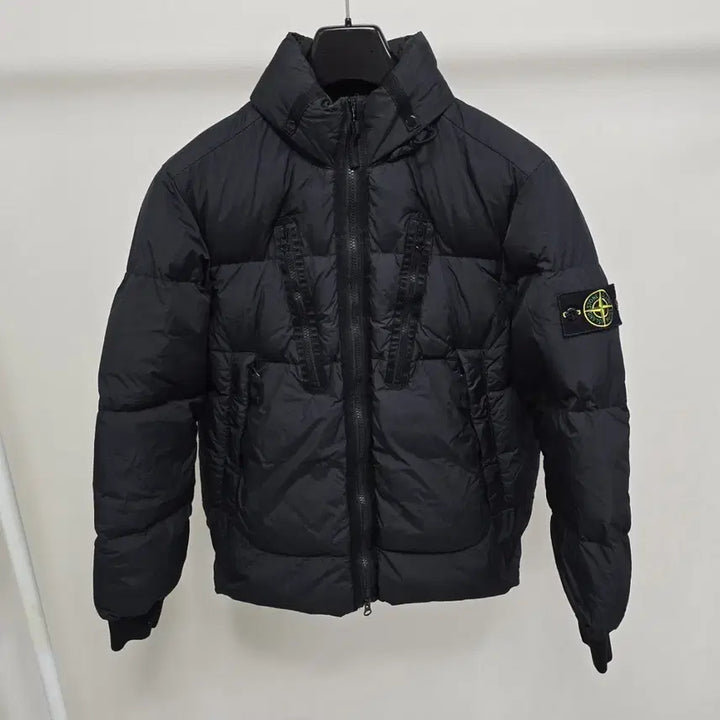 [BUNJANG] Stone Island Crinkle Reps Padded Jacket Black (S) / 스톤아일랜드 크링클랩스 패딩 블랙 s사이즈 90 95 판매