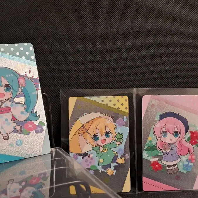 [BUNJANG] Ensky Hatsune Miku Metallic Card Bundle Set (5 + 1 Bonus) / 정품) ENSKY 엔스키 하츠네미쿠 메탈릭 카드 5장 일괄 (+1 중복